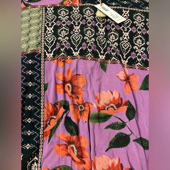 Johnny Was Multicolor Patchwork Blouse - Picture 7 of 13